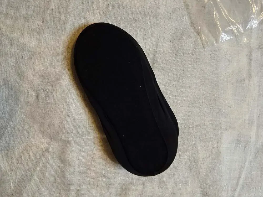 SOTD Ladies No Show Cotton Socks (9-11, Black)